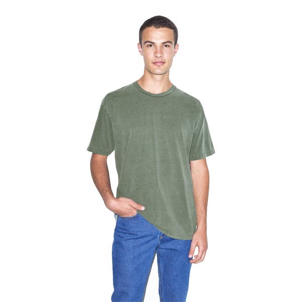 American Apparel Men's Heavy Jersey Box Short Sleeve T-Shirt