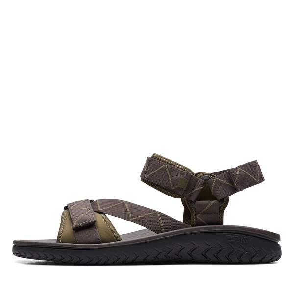 Clarks Men's Wesley Trail Flat Sandal