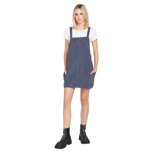 Volcom Women's Power Chord Overall Dress