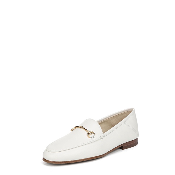 Sam Edelman Women's Loraine Loafer, Bright White Leather, 9.5