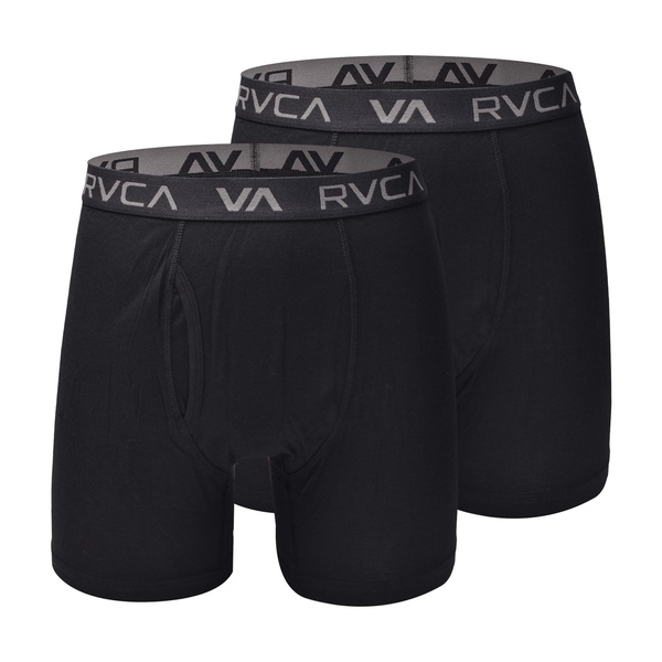 RVCA Men's 2pk Core Super Soft Boxer Briefs