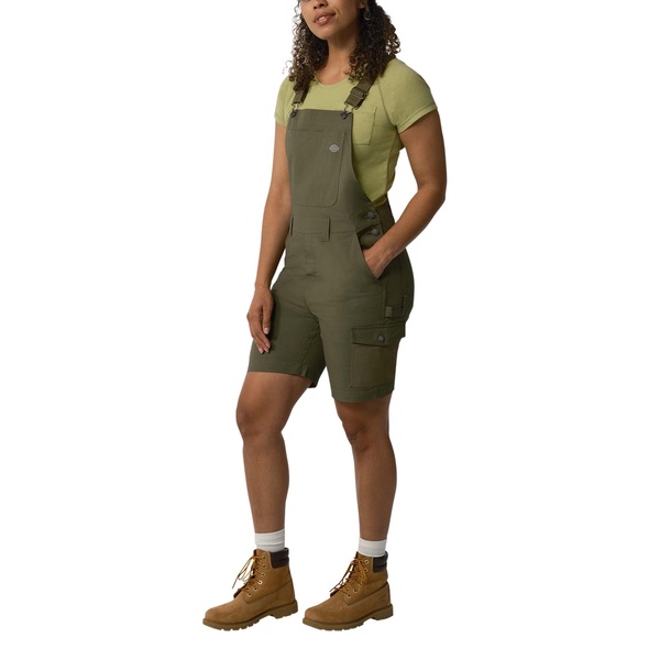 Dickies Womens Women's Cooling Ripstop Bib Shortalls