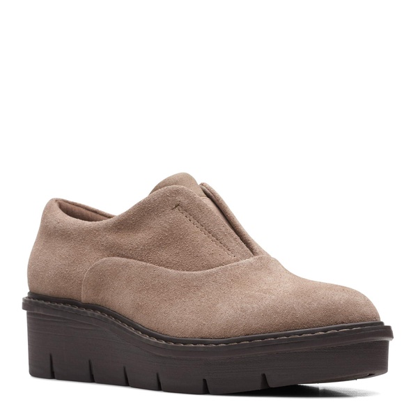 Clarks Airabell Sky Suede Flat