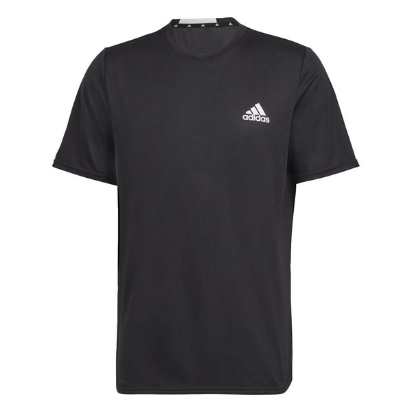 adidas Men's Tall Size Designed for Movement T-Shirt, Black