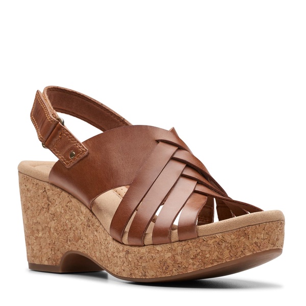 Clarks Women's Giselle Ivy Wedge Sandal