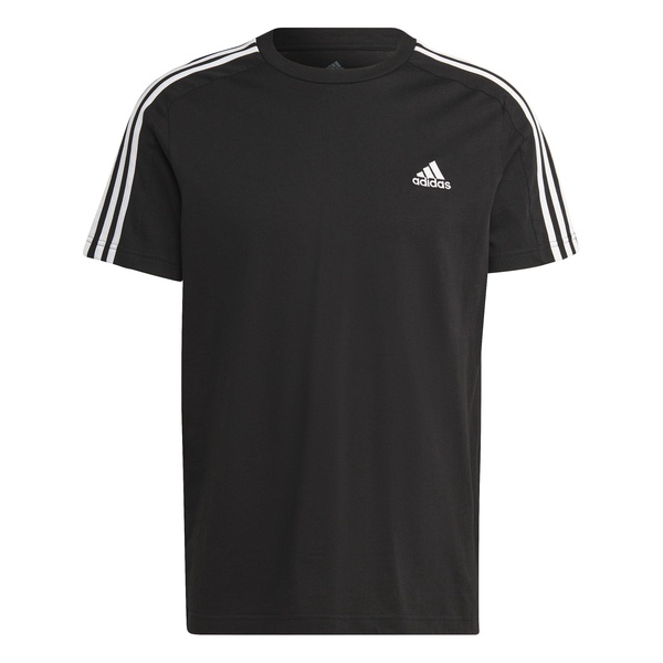 adidas Men's Essentials Single Jersey 3-Stripes T-Shirt