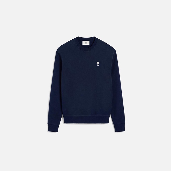 Navy Cotton Ami de Coeur Sweatshirt