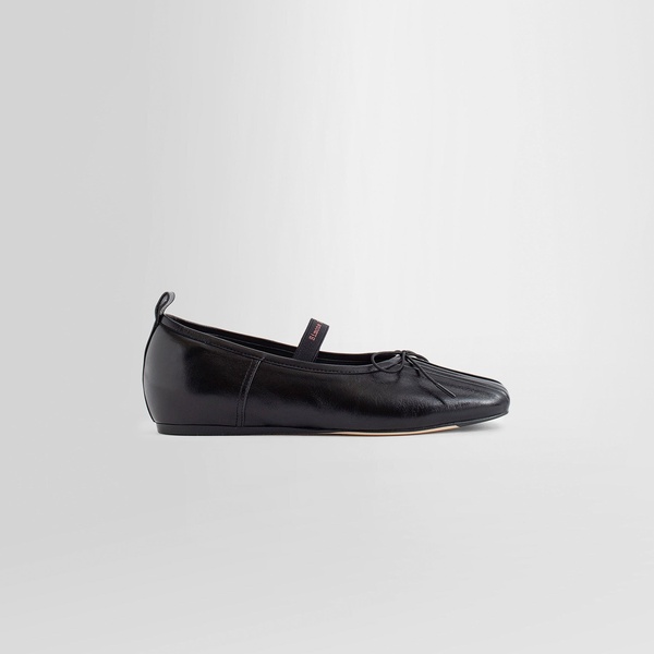 pleated classic ballerinas