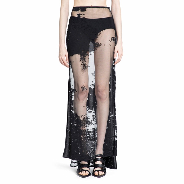 vivi light fluid jersey skirt