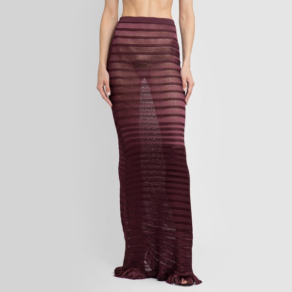 ladder slinky viscose long skirt