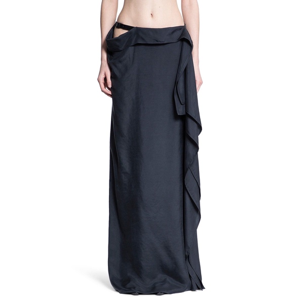 medi long asymmetric skirt