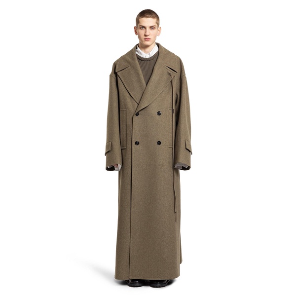 bernt double-breasted high-comfort coat