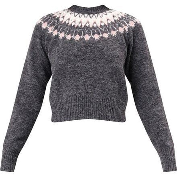 Fair Isle Knit Sweater - Women's