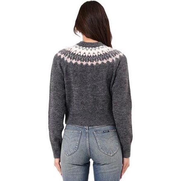 Fair Isle Knit Sweater - Women's