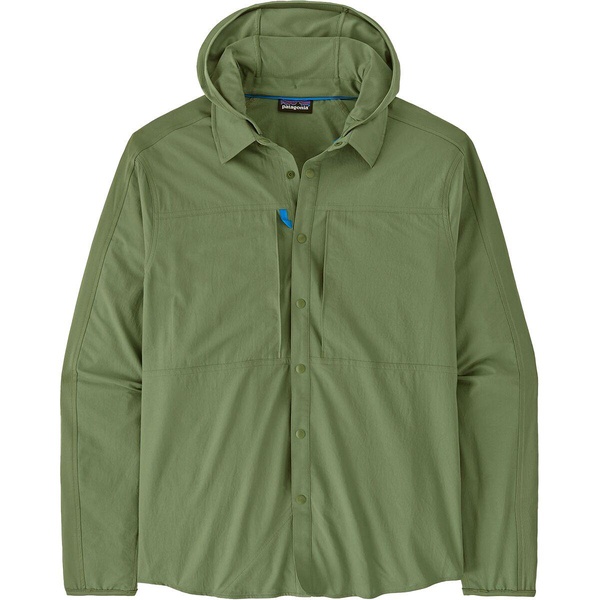 River Rambler Hybrid Sun Hooded Shirt - Men's