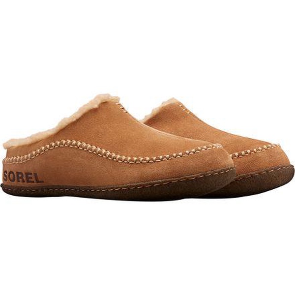 Falcon Ridge II Fleece-Lined Suede Slippers