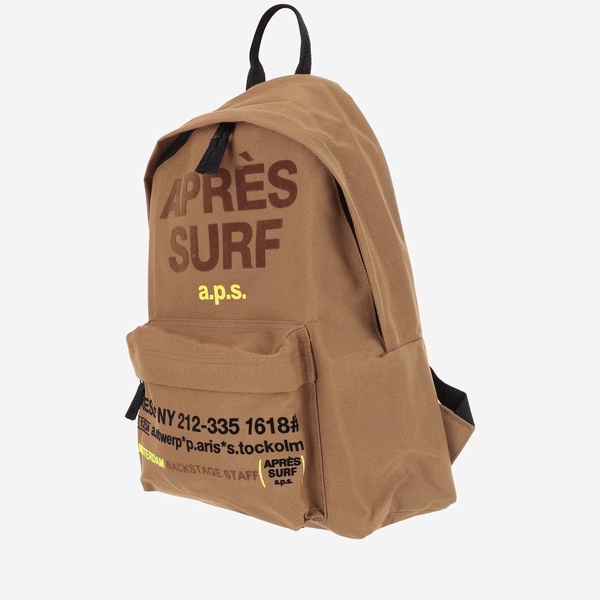 Apres Surf Technical Fabric Backpack With Logo