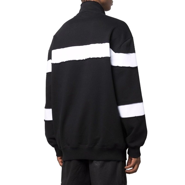 Balmain Circle Logo Cotton Sweatshirt