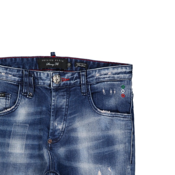 Philipp Plein Cotton Denim Jeans