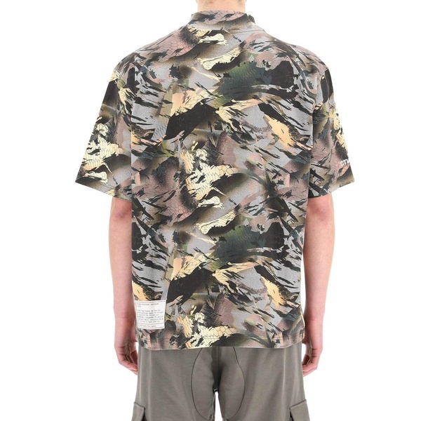 Heron Preston Camouflage Print T-Shirt Men