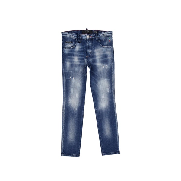 Philipp Plein Cotton Denim Jeans