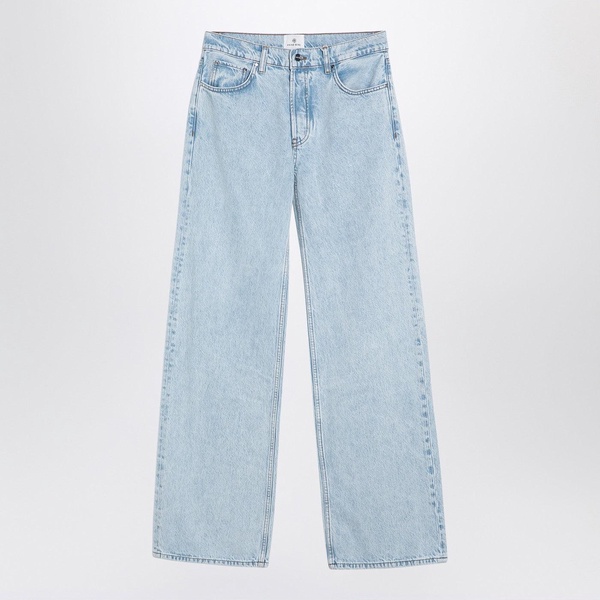 Anine Bing Light Blue Wide Denim Jeans