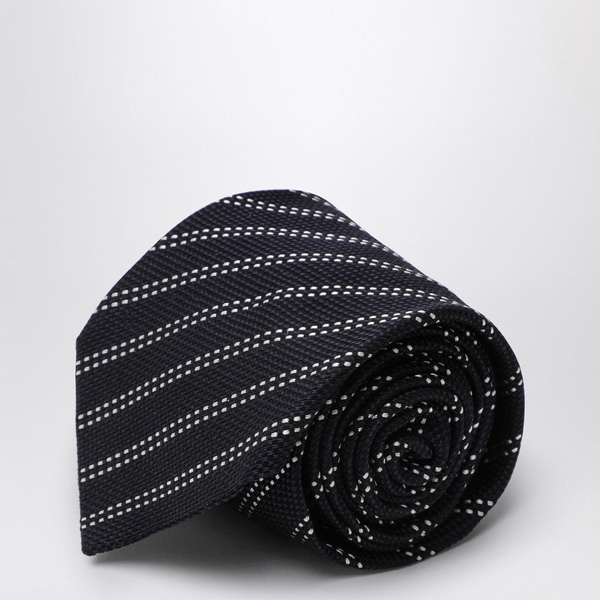 Destin Blue/White Silk Tie