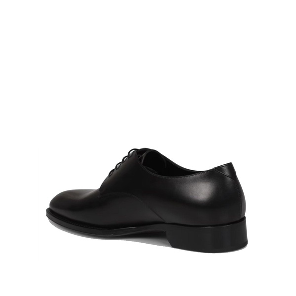 Saint Laurent Adrien Leather Derbies