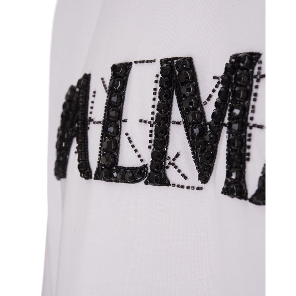 BALMAIN Sparkling Crystal Logo T-Shirt for Men - SS23 Collection