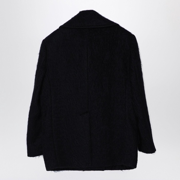 Acne Studios Double-Breasted Wool-Blend Short Coat Women