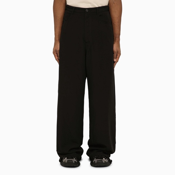 Balenciaga Black Baggy Trousers