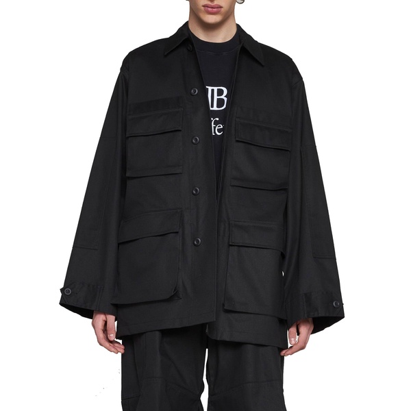 Balenciaga Multi Pocket Cargo Shirt Jacket