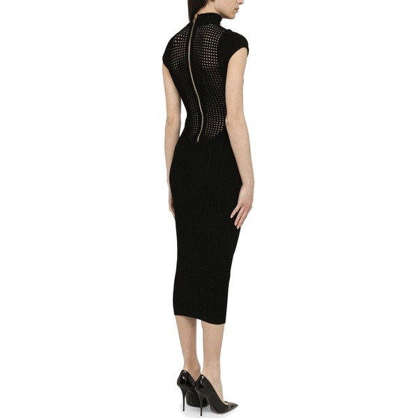 Balmain Knitted Sheath Dress