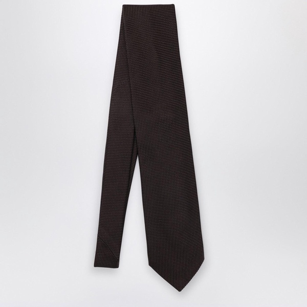 Destin Brown Silk Tie