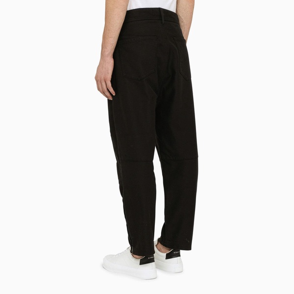 Stone Island Shadow Project Black Baggy Trousers