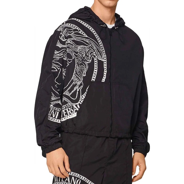 Versace Versace Medusa Printed Windbreaker