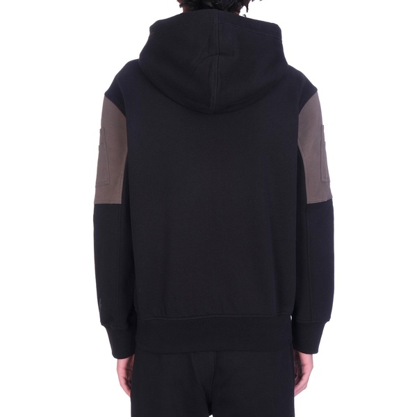 Neil Barrett Cotton Logo Hooded Sweatshirt