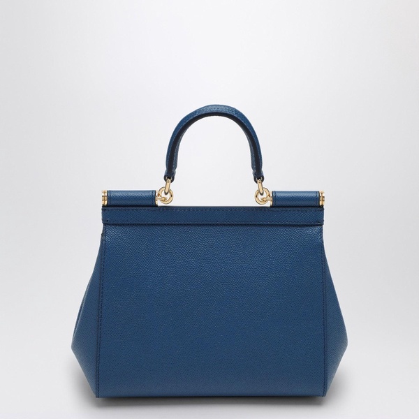 Dolce&Gabbana Blue Royal Sicily Small Handbag