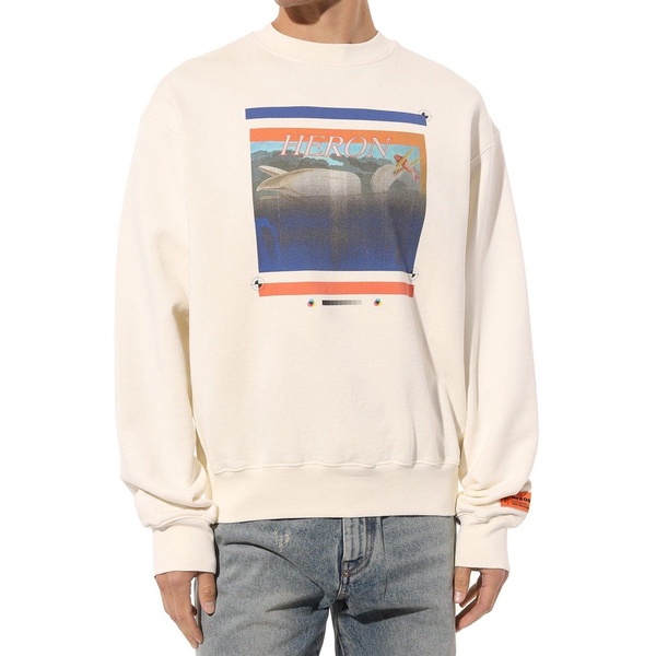 Heron Preston Printed Cotton Sweatshirt Men