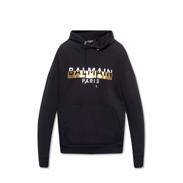 Balmain Logo Hooded Sweatshirt