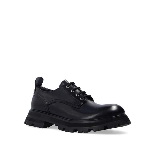 Alexander Mcqueen Leather Lace Up Shoes