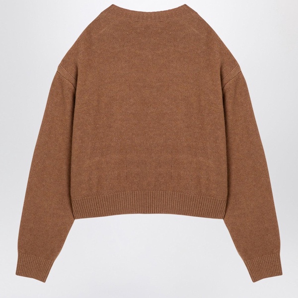 Philosophy Beige Over Sweater In Wool Blend