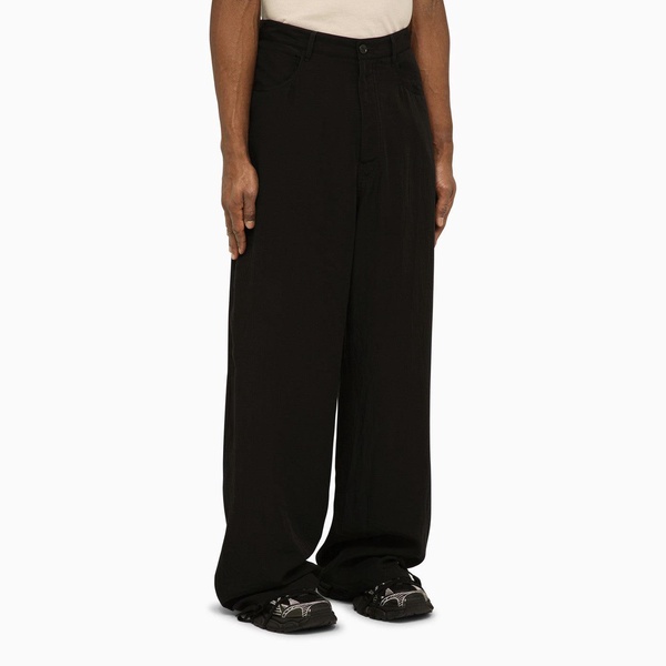 Balenciaga Black Baggy Trousers