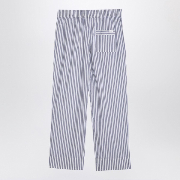 Tekla White Striped Pyjama Trousers