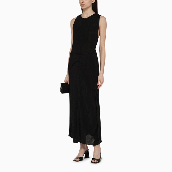 Philosophy Black Viscose Midi Dress