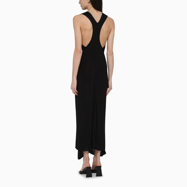 Philosophy Black Viscose Midi Dress