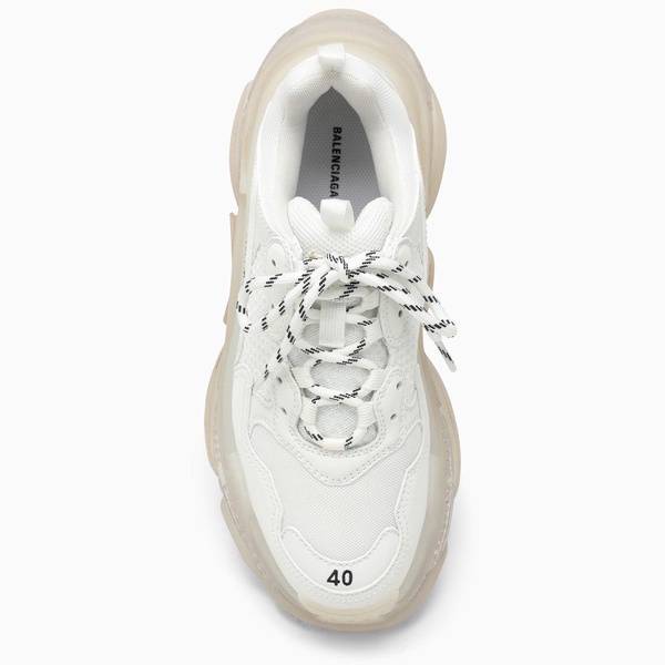 Balenciaga White Triple S Sneakers Women