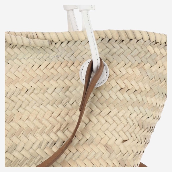 Filippo Catarzi Straw Bag With Logo