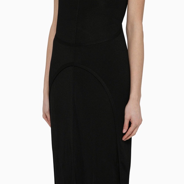 Philosophy Black Viscose Midi Dress