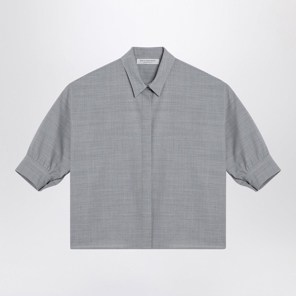 Philosophy Grey Short Sleeved Shirt